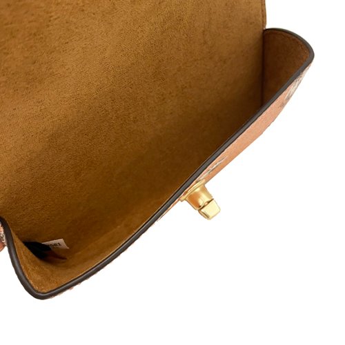 【全新】COACH 貝殼印花眼鏡墨鏡太陽眼鏡收納盒(粉)-4