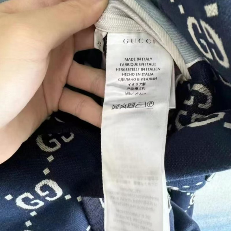 GUCCI 深藍色西裝 尺寸46碼全新 胸圍94衣長70原價六萬多-3