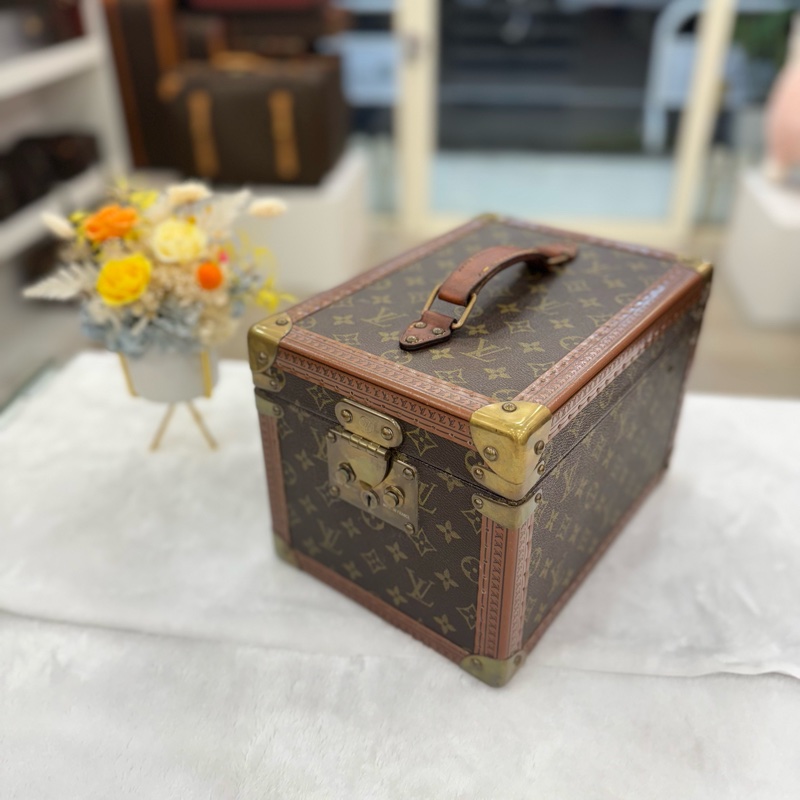 Louis Vuitton 古董硬殼手提化妝箱-1