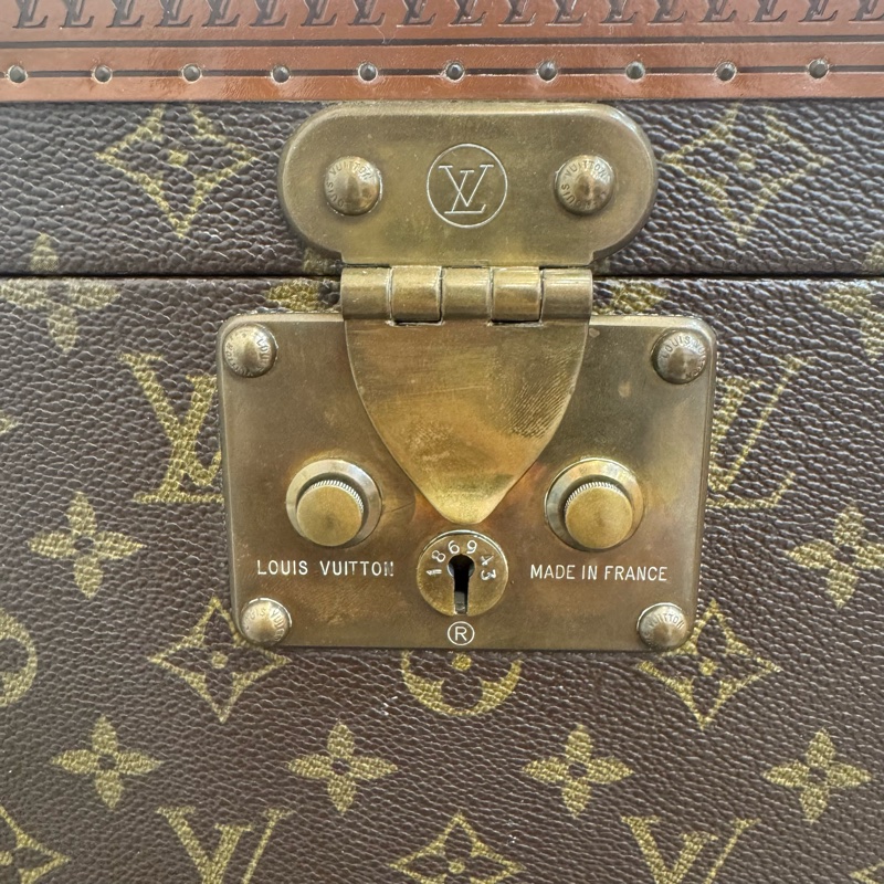 Louis Vuitton 古董硬殼手提化妝箱-8