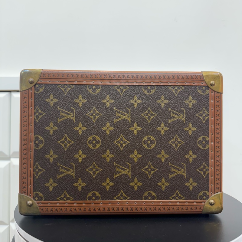 Louis Vuitton 古董硬殼手提化妝箱-13