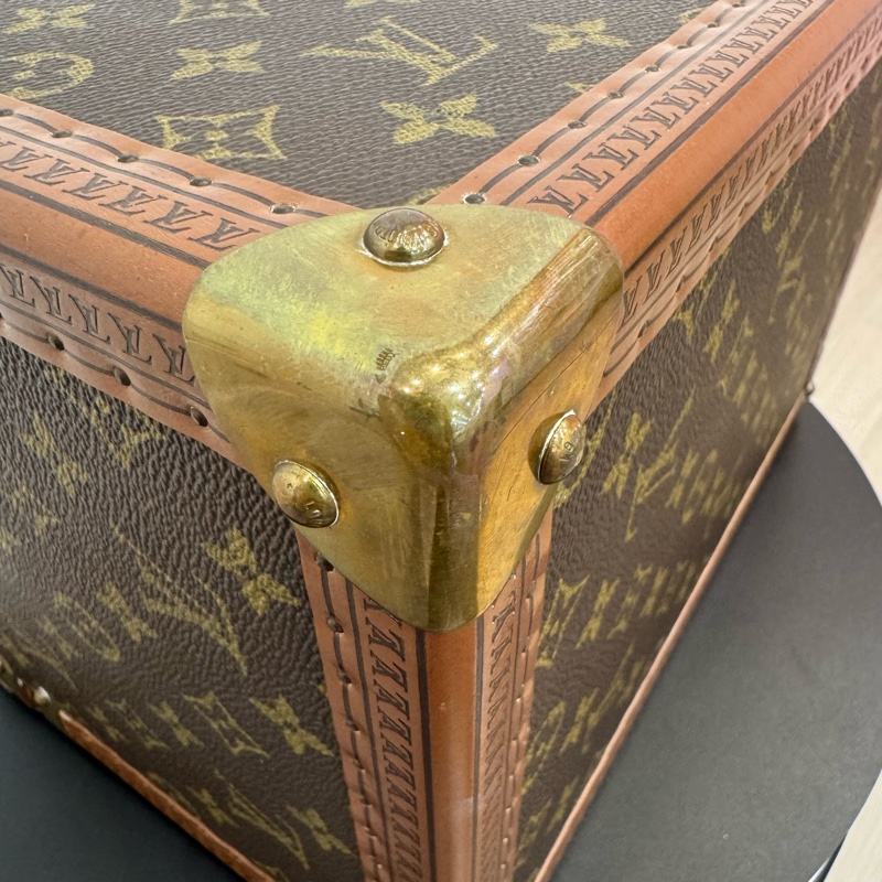 Louis Vuitton 古董硬殼手提化妝箱-16