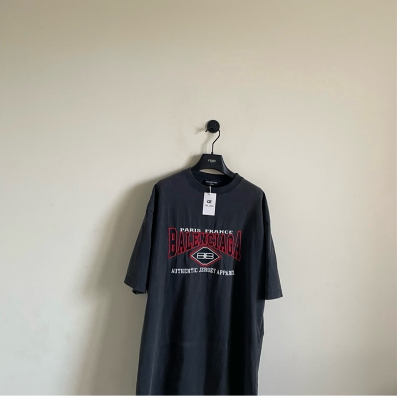Balenciaga 巴黎世家 做舊BB 短袖-3