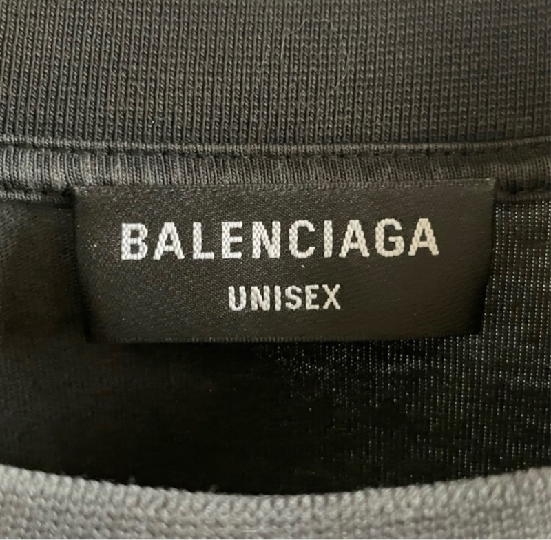 Balenciaga 巴黎世家 做舊BB 短袖-5