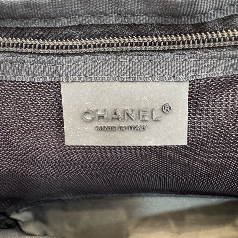 Chanel 軍綠色 運動雙肩後背包-17