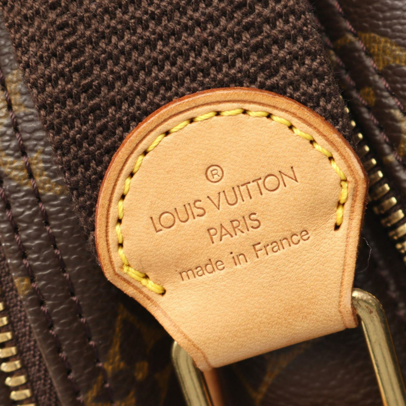 Louis Vuitton Reporter GM 單肩包,塗佈帆布和皮革,字母組合,女款,棕色,M45252-3