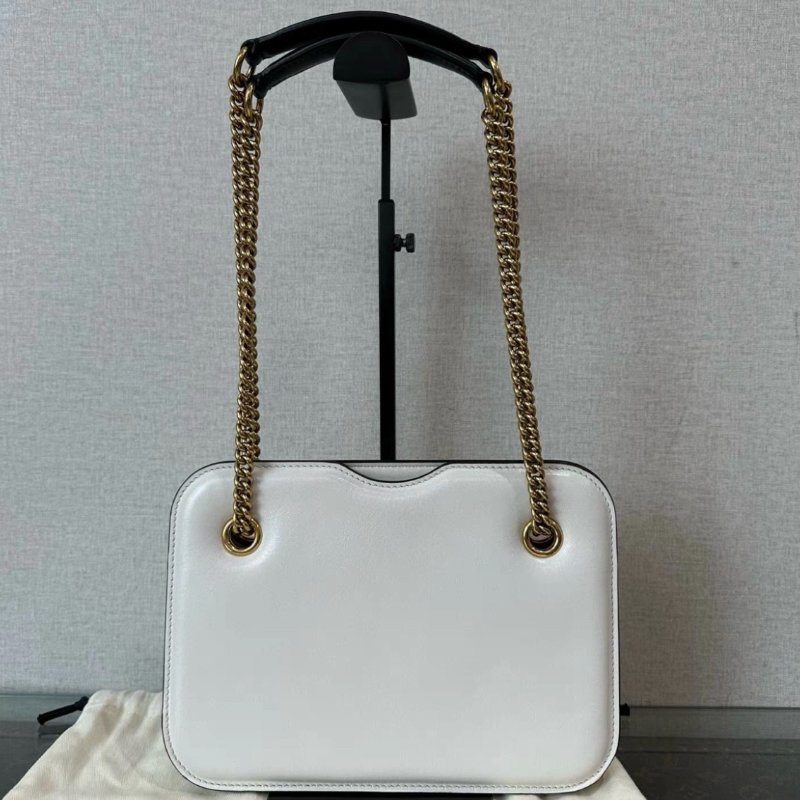 FENDI 金扣手提肩背風琴包 25.5*18*7 98新 配件塵袋-2