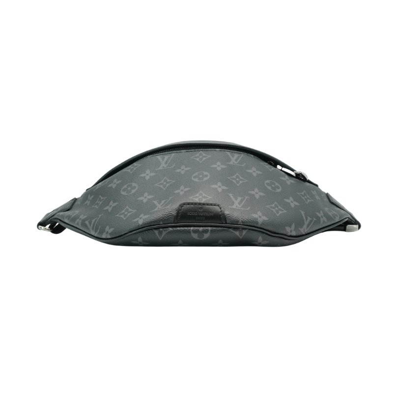 Louis Vuitton Discovery PM 字花帆布拉鍊斜背/腰包(M46035-黑灰)-3
