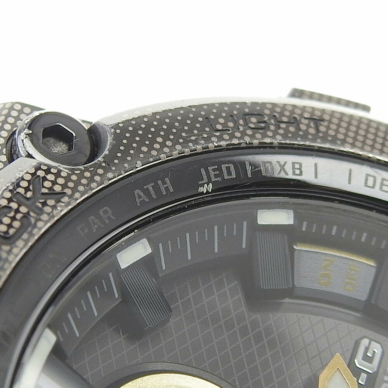 卡西歐 G-Shock MTG B1000 DCM 1AJF 黑色錶盤手錶金屬 SS 電波太陽能 48 毫米男式-6