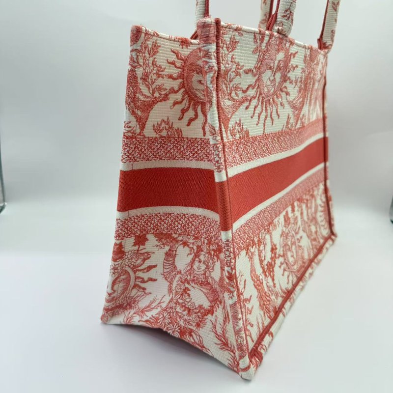 DIOR BOOK TOTE JOUY SOLEIL 中小號 2024新款色系+原裝同色系列TWILLY-6