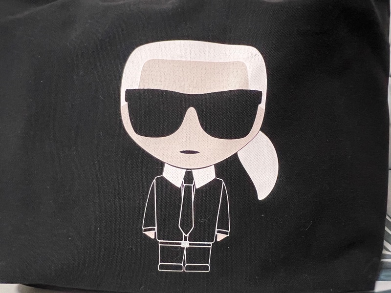 降！Karl  Lagerfeld卡爾側背肩袋-6