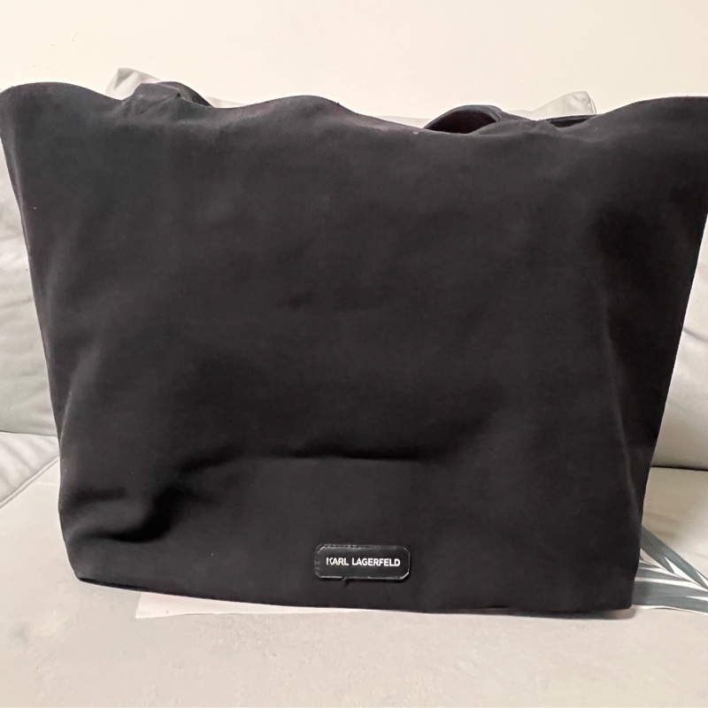降！Karl  Lagerfeld卡爾側背肩袋-8