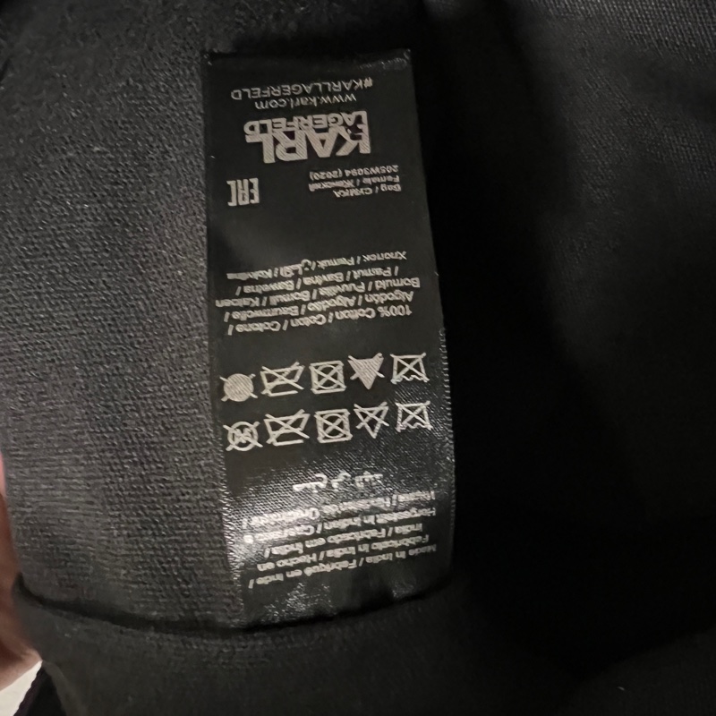 降！Karl  Lagerfeld卡爾側背肩袋-10