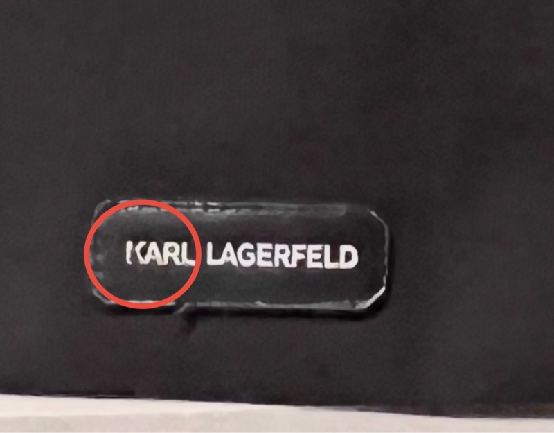 降！Karl  Lagerfeld卡爾側背肩袋-14