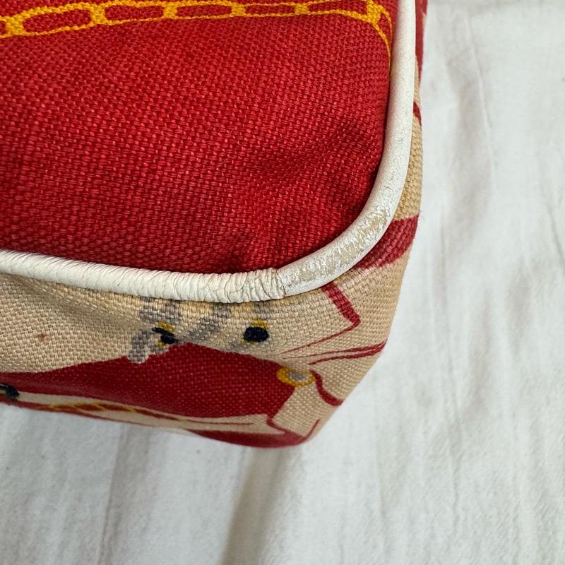 CHANEL 復古絲巾圖騰托特包-13