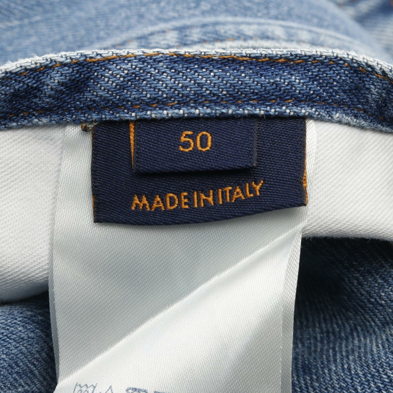 路易威登 Monogram 牛仔外套 RM202 YIE HJA71W 棉質藍色二手男款 #50-5