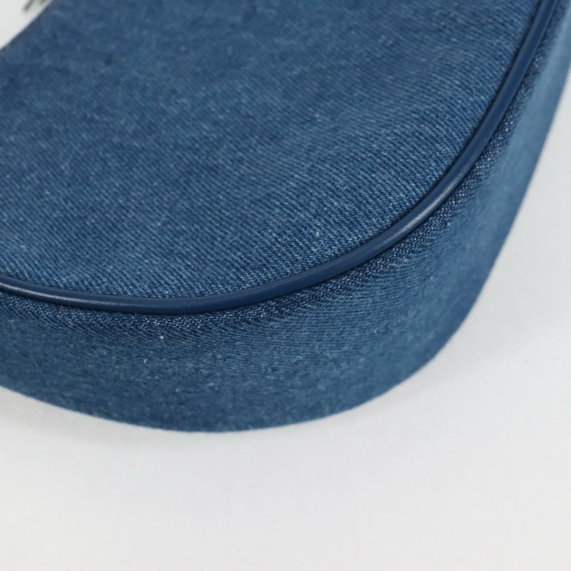 【日本直送】VERSACE 手提包 牛仔布 2way 藍色 金色 正品 118958M-14