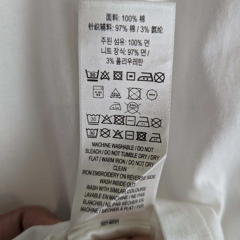 莉亞精品♡Burberry TB刺繡logo圓領短袖S-4