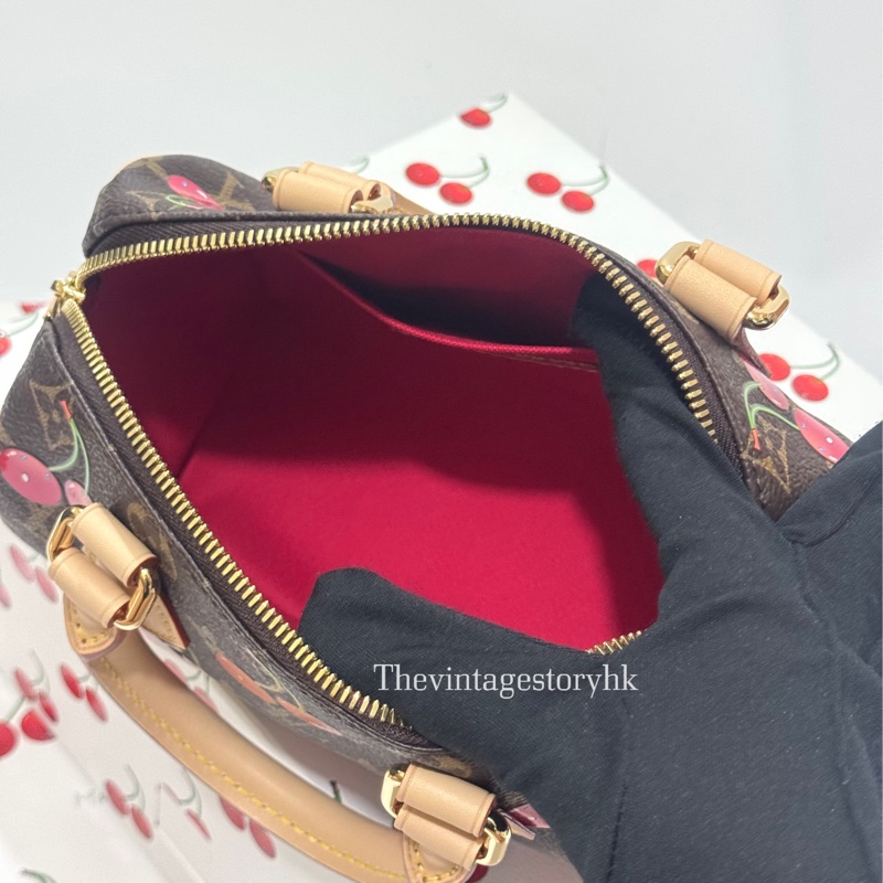 LV x TM Speedy Bandoulière 20🍒❤️-3