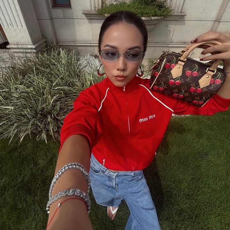 LV x TM Speedy Bandoulière 20🍒❤️-8