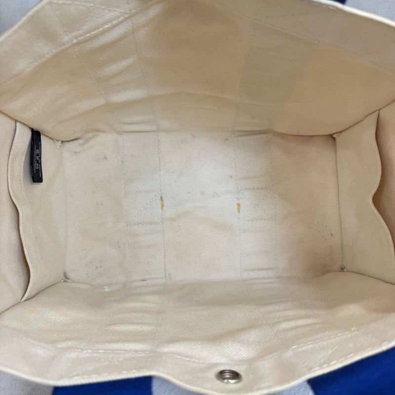 Hermès Herbag Cabas 克萊因藍提把帆布托特包-4