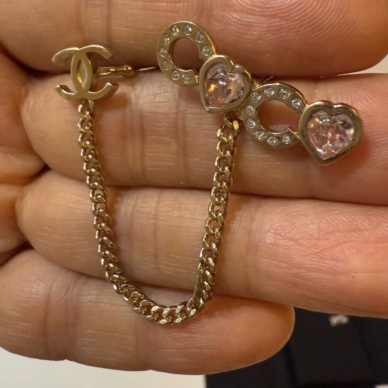 CHANEL COCO CC 耳環 Earrings-2