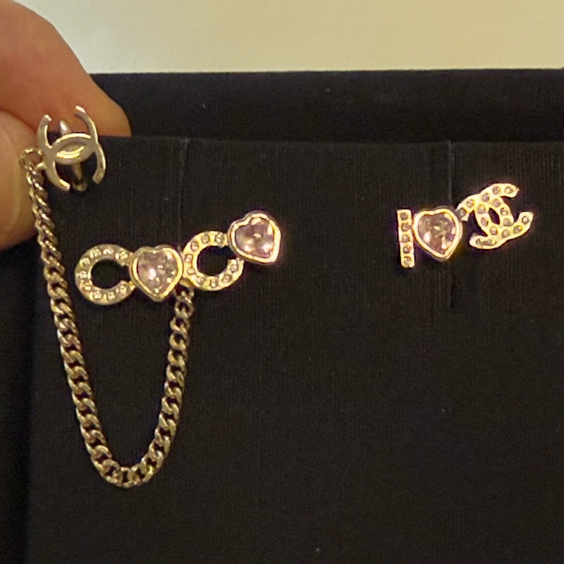 CHANEL COCO CC 耳環 Earrings-5