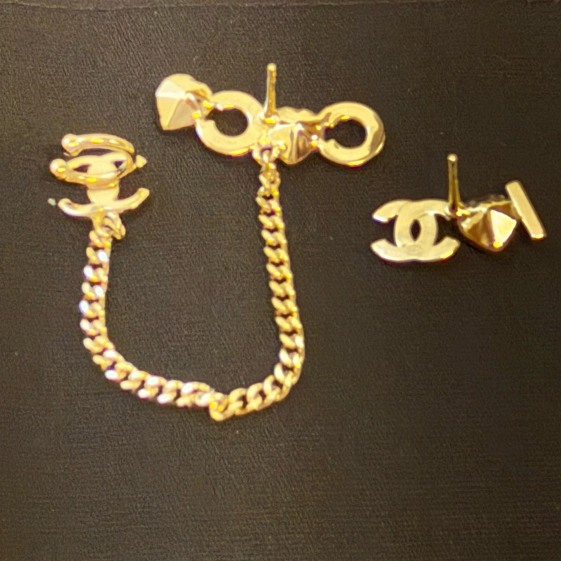 CHANEL COCO CC 耳環 Earrings-6