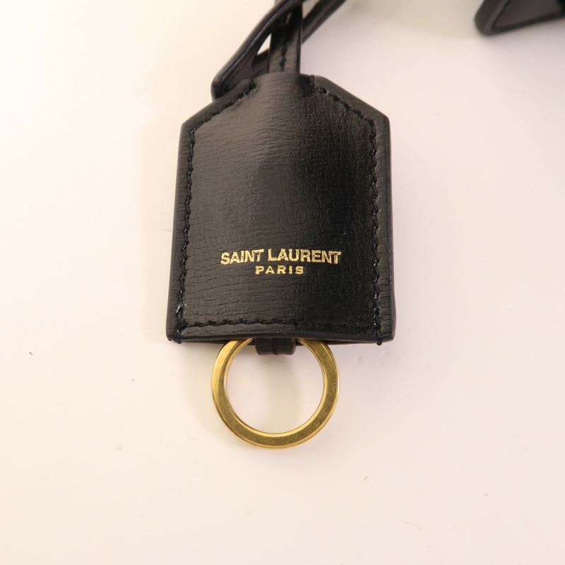 SAINT LAURENT 牛皮皮革Sunset Medium金扣鏈帶肩背袋-12