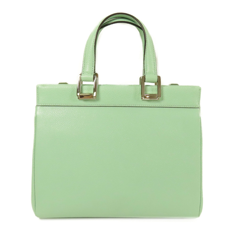 GUCCI 牛皮皮革Shoulder Bag銀扣手挽肩背兩用袋-1