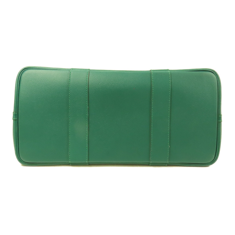 HERMES Epsom皮革Garden Party PM銀扣手挽袋Cactus-3