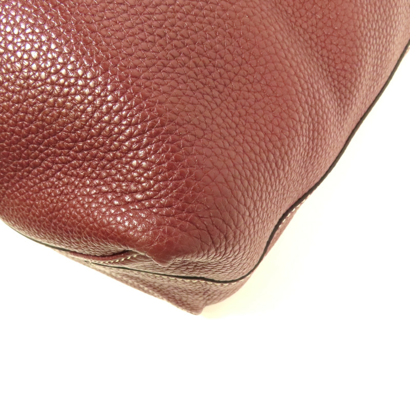 HERMES Clemence皮革Double Sens 35肩背袋Rubis-11