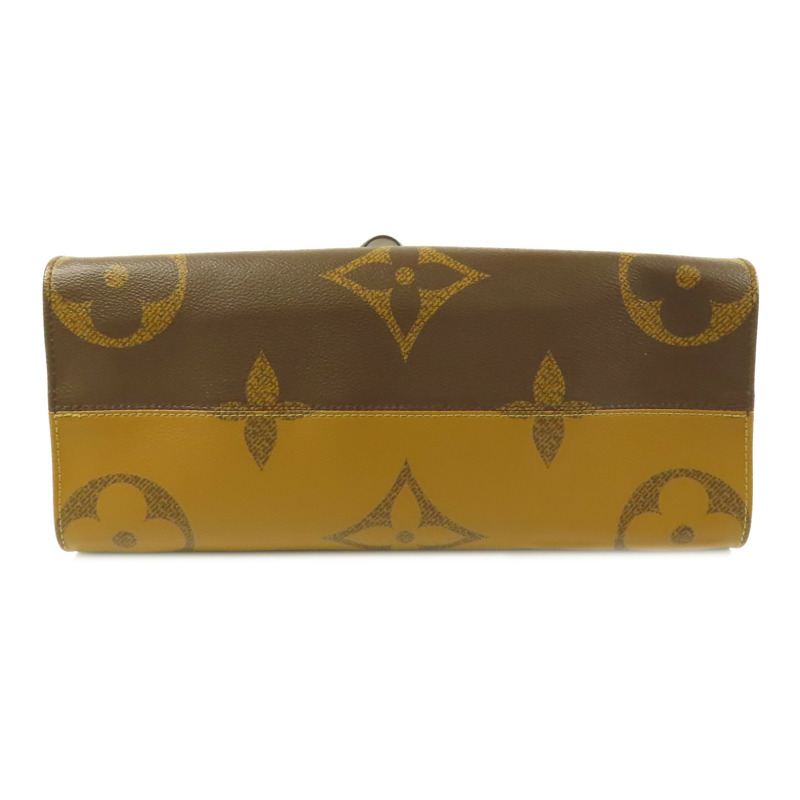 LOUIS VUITTON Monogram Giant On The Go MM金扣手挽肩背兩用袋-3