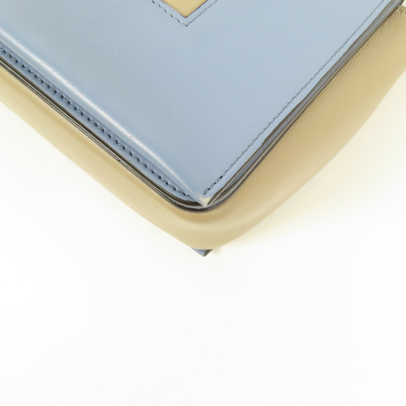 CELINE 牛皮皮革Frame Bag金扣肩背袋-12