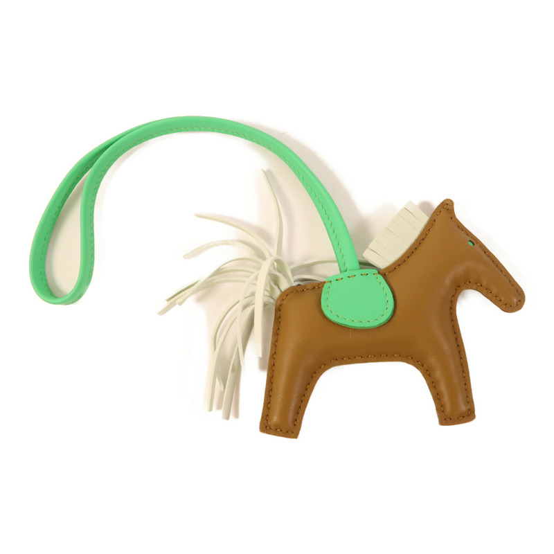 HERMES Milo皮革Rodeo PM Charm掛飾-1