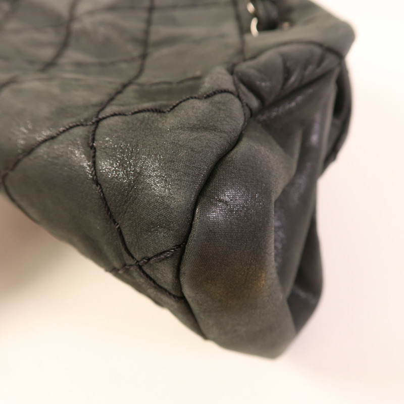 CHANEL 牛皮皮革Shoulder Bag鏈帶肩背袋-9