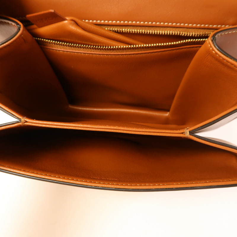 CELINE 牛皮皮革Shoulder Bag金扣肩背袋-4