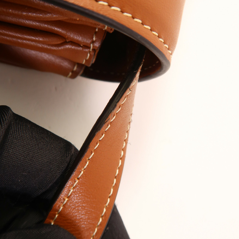 CELINE 牛皮皮革Shoulder Bag金扣肩背袋-14