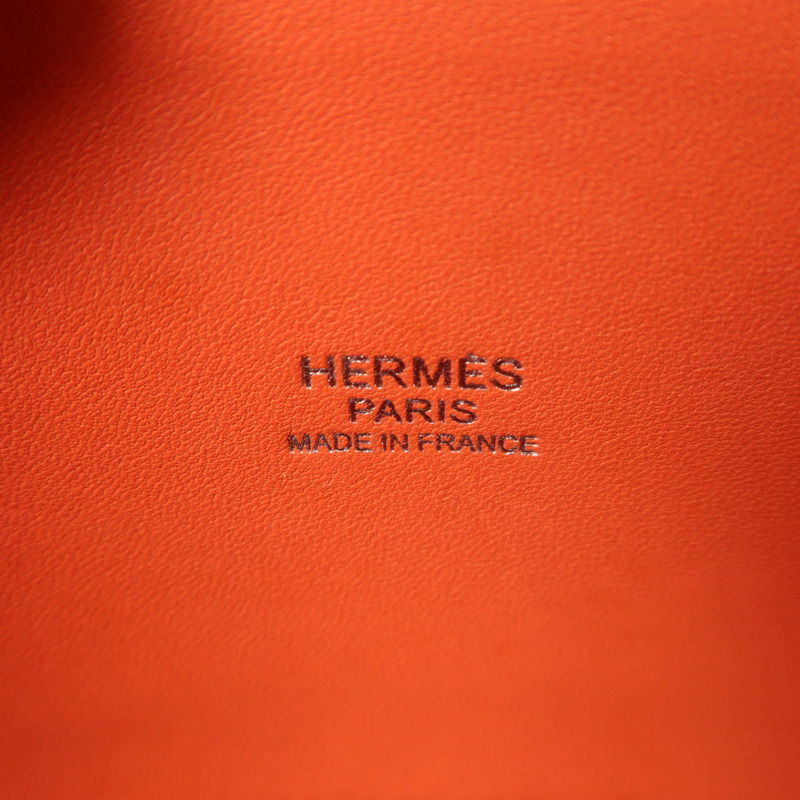 HERMES Epsom皮革Bolide 27銀扣手挽肩背兩用袋T5 Rose Jaipur-7