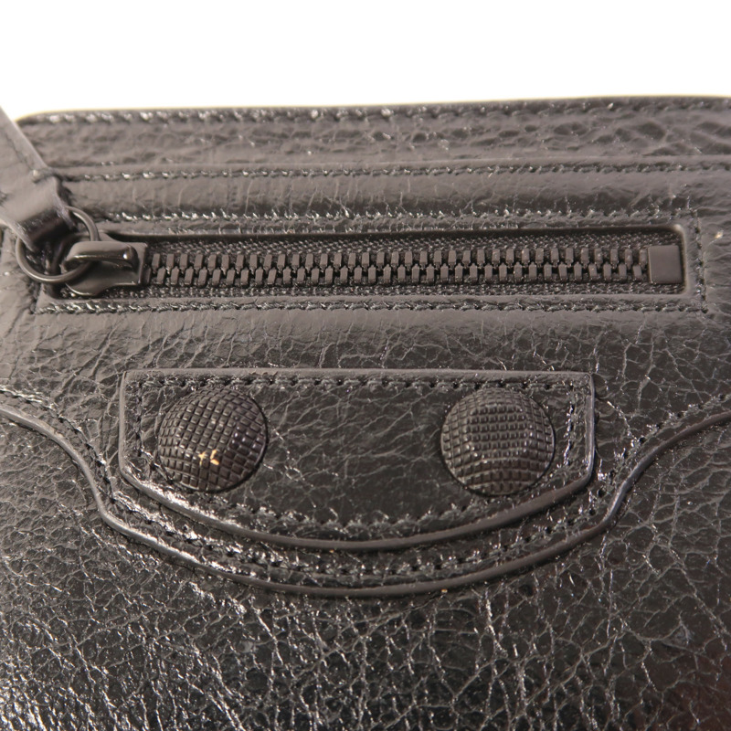 BALENCIAGA 牛皮皮革Le Cagole Bifold Wallet錢包-9