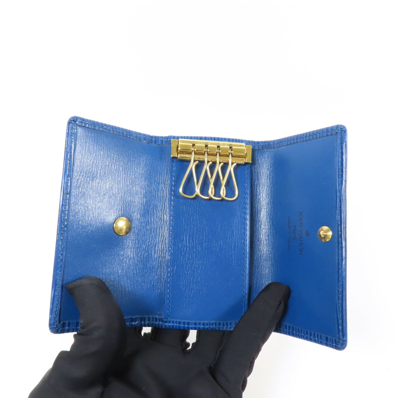 LOUIS VUITTON 【萬聖節商品】Epi Key Case金扣鎖匙包-5