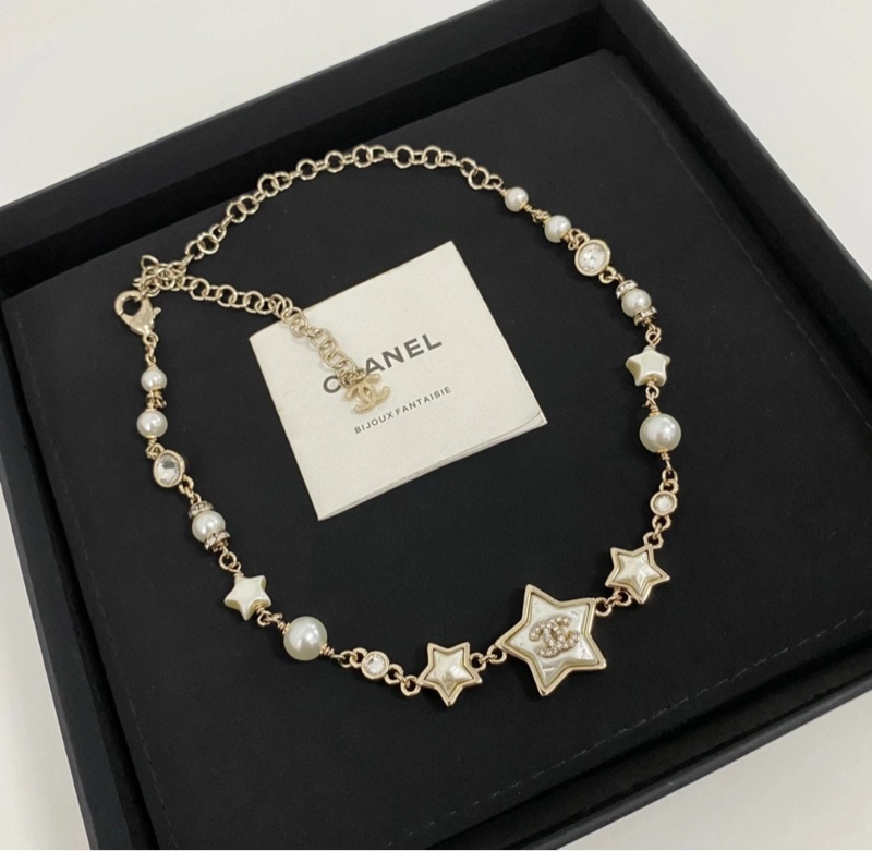 Chanel香奈兒星星項鍊-2