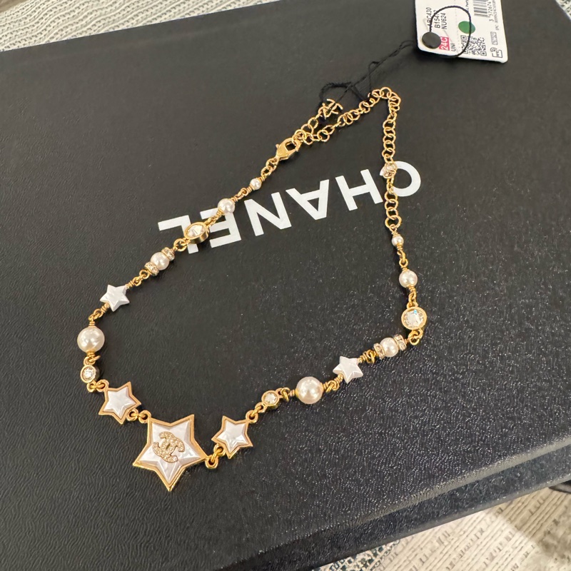 Chanel香奈兒星星項鍊-4