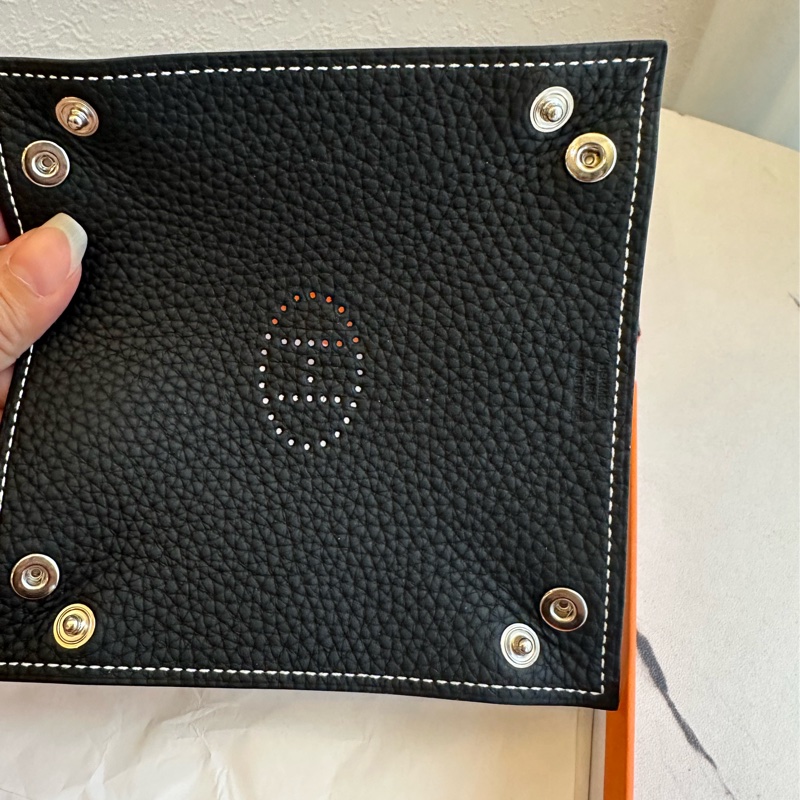 Hermes 小置物籃黑色 可以放飾品-2