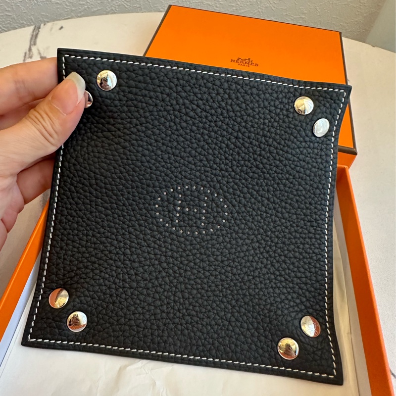Hermes 小置物籃黑色 可以放飾品-3