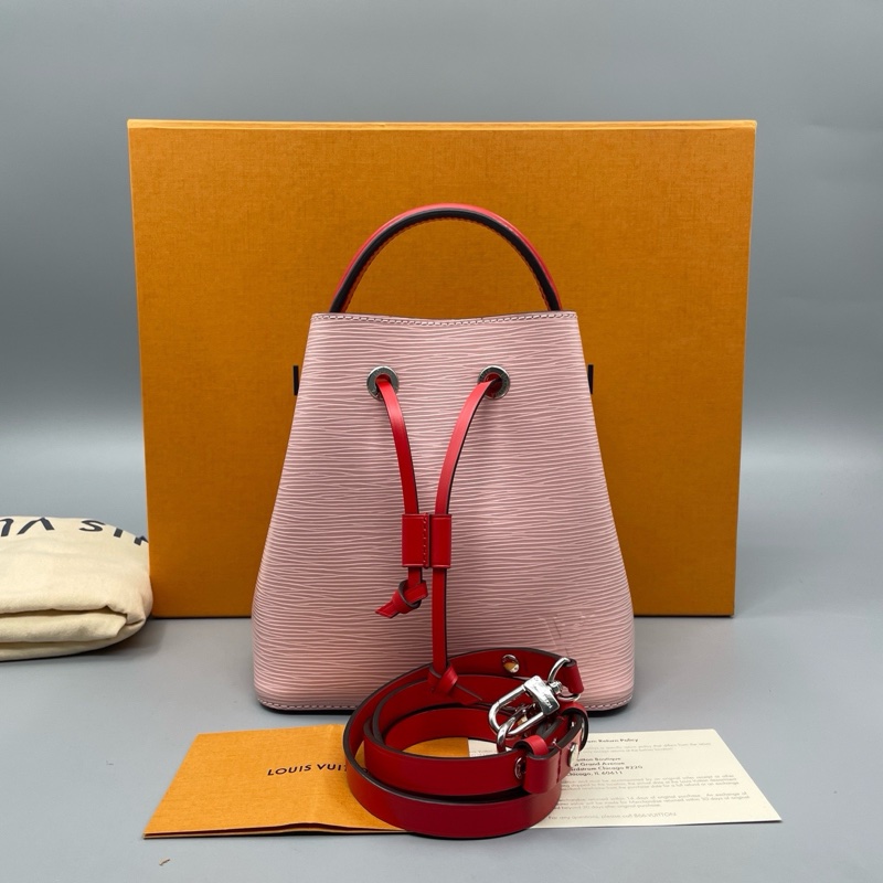 LV路易威登neonoe BB 水波紋粉水桶小號肩背包-0