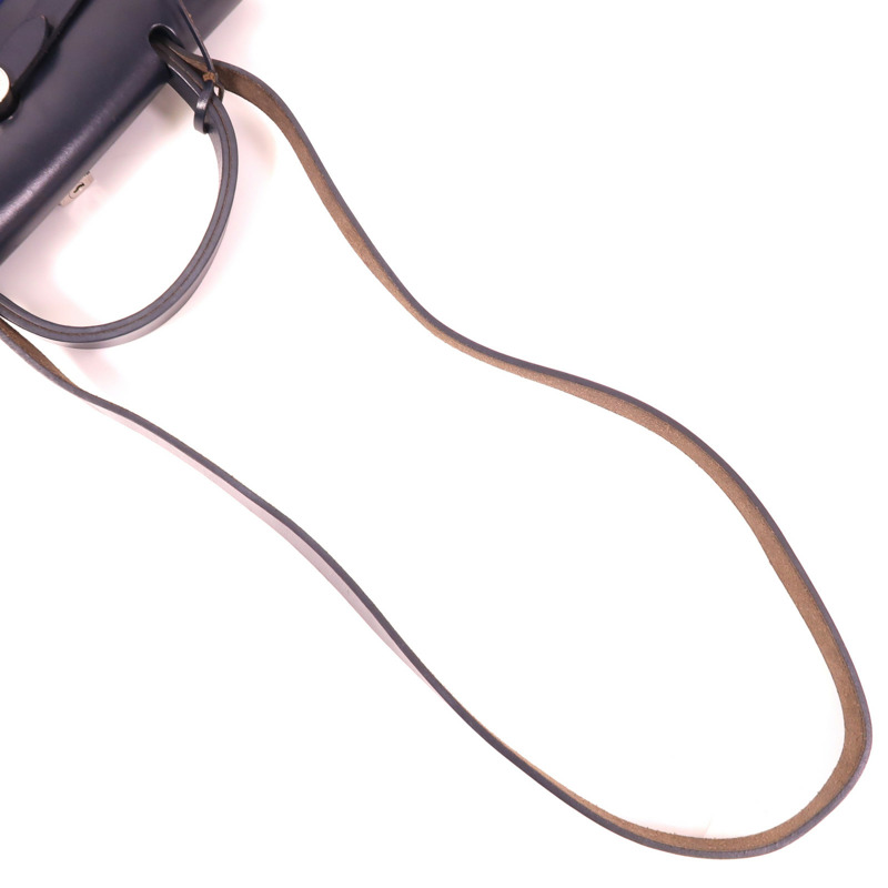 HERMES 帆布Herbag PM銀扣手挽肩背兩用袋Bleu Electrique-8