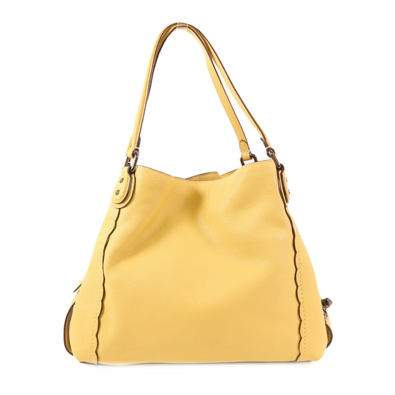 COACH 牛皮皮革Shoulder Bag肩背袋-1