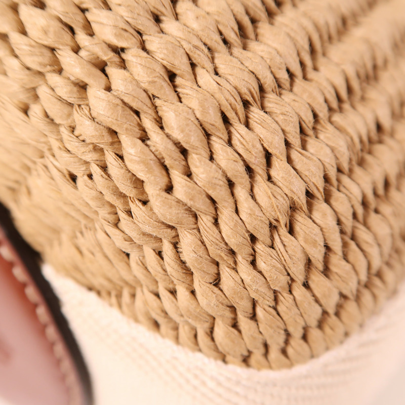 Chloe Raffia Woody Bucket Bag金扣手挽肩背兩用袋-7