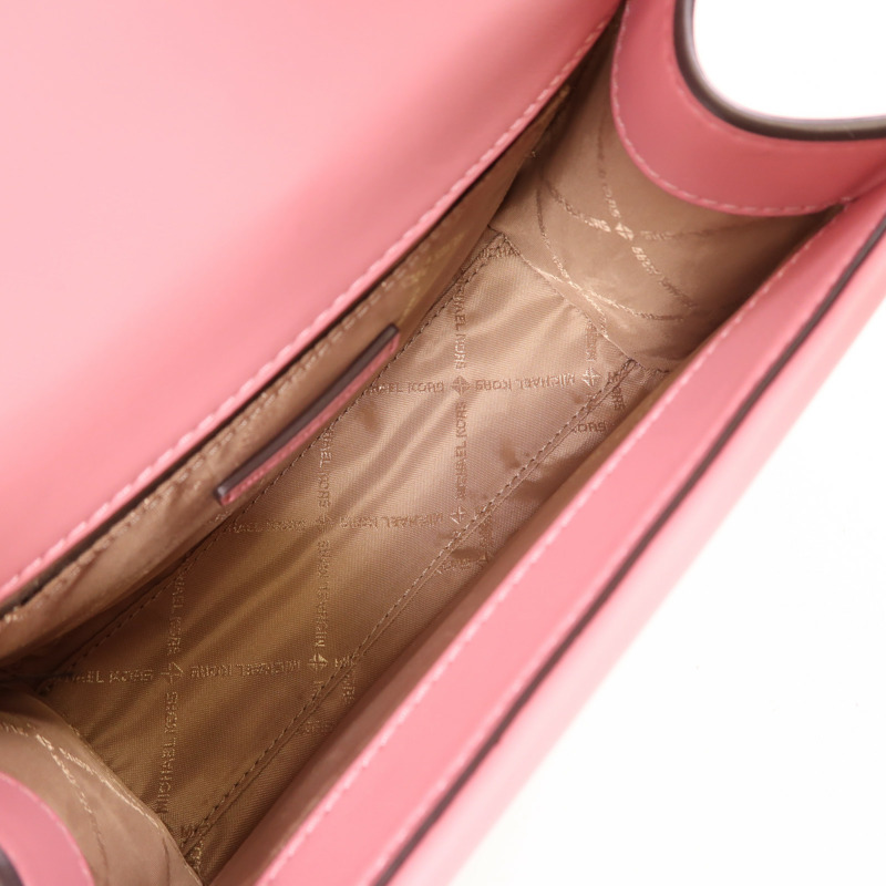 Michael Kors 牛皮皮革Whitney金扣肩背袋-4